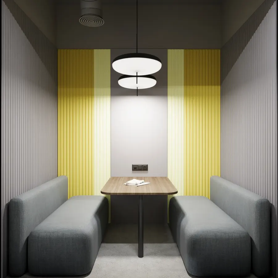 Office design project 6000 m² for IEK, Meeting room