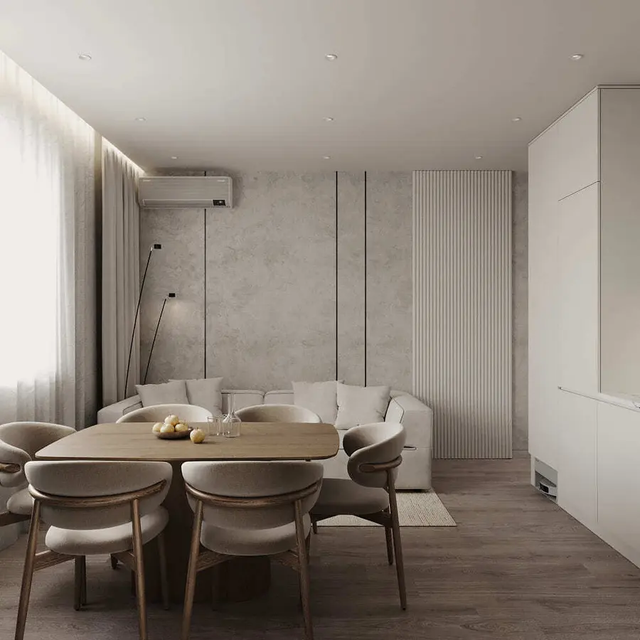 Квартира для пары с ребенком 62 кв.м.