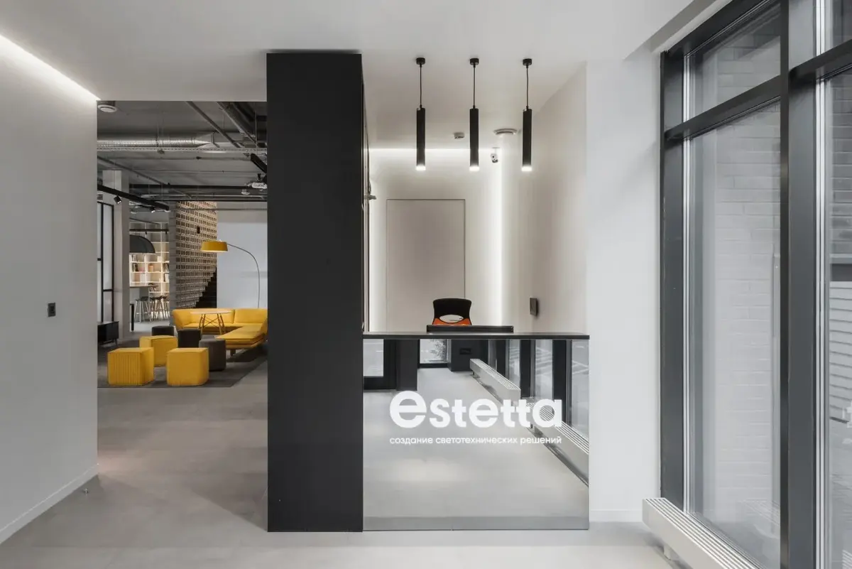 Дизайн интерьера офиса продаж и шоу-рума Estetta (Эстетта)