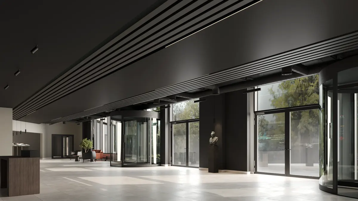 Офис для научно-исследовательской компании (25000м²)