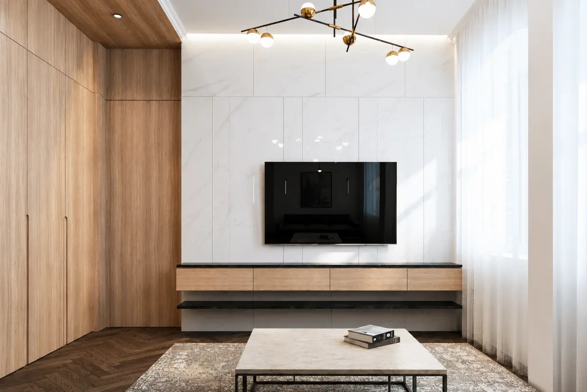 Office interior design in istoricheskom zdanie 200 m², Lounge