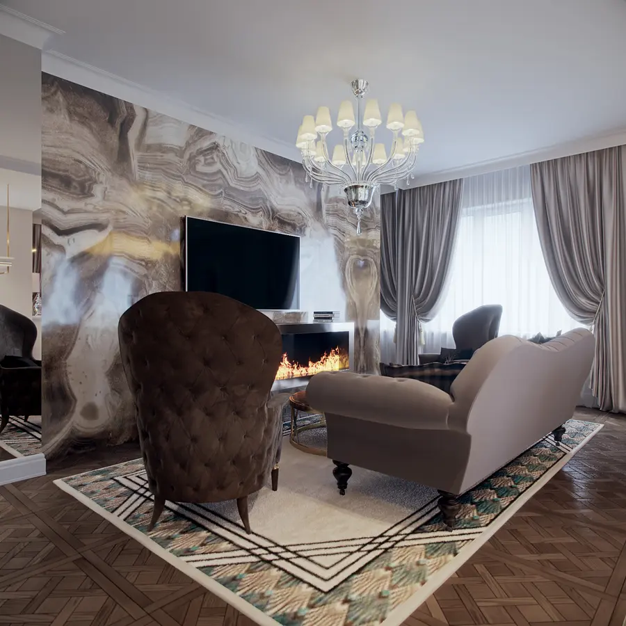Проект интерьера загородной резиденции TRIUMPH PALACE
