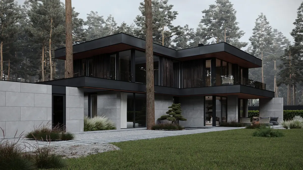 Villa Pine боковой вид