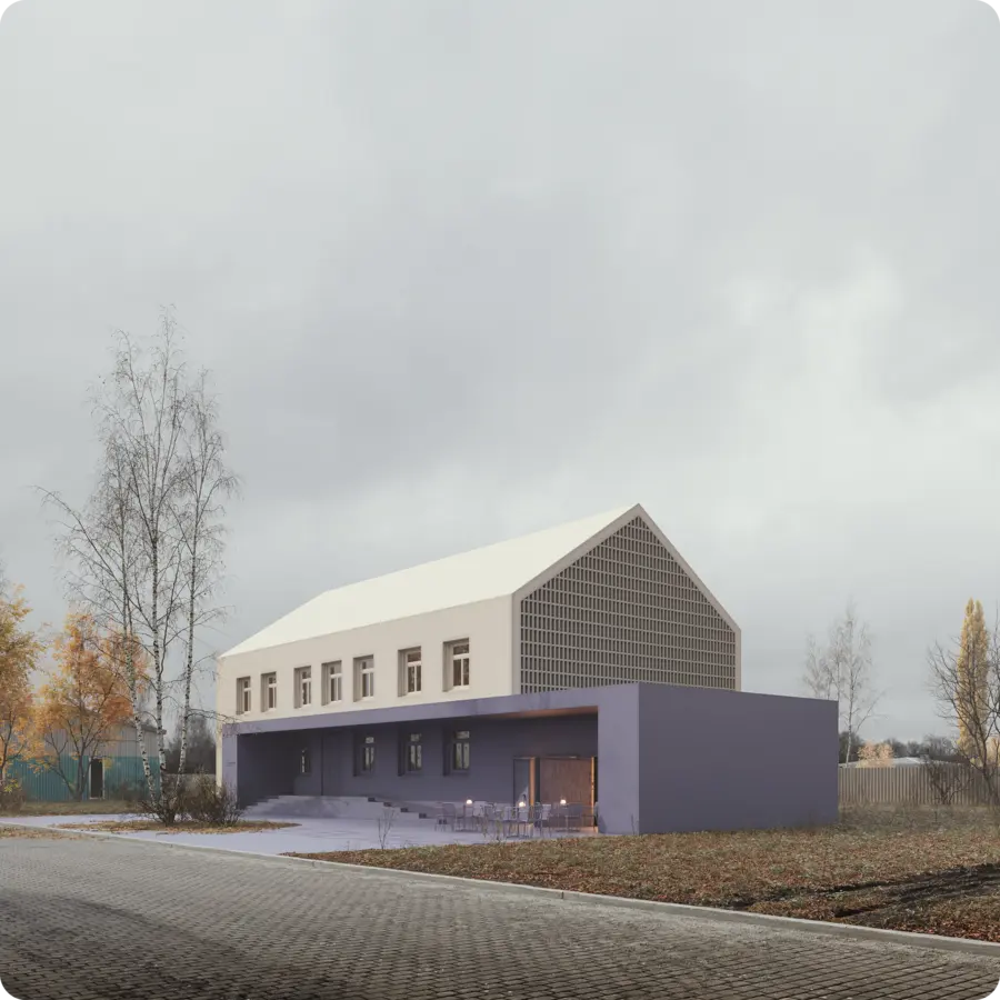 Молодежный центр в Новой Усмани, 500 м²