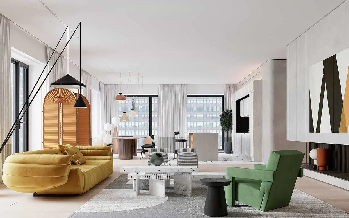 Colourful Art Apartment