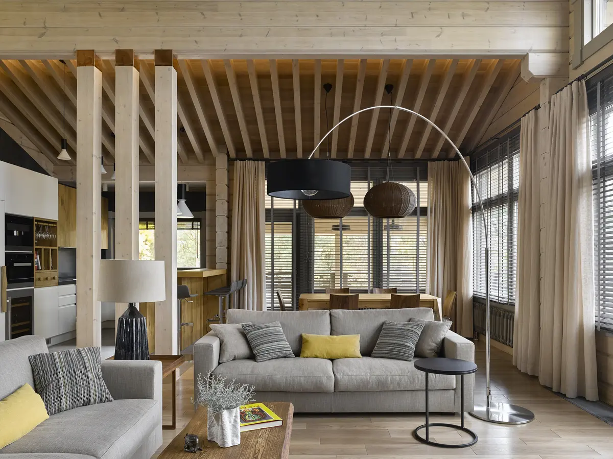 Honka House on Istra Reservoir Shore