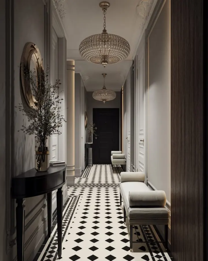 Дизайн квартиры, 102 м², фото проекта