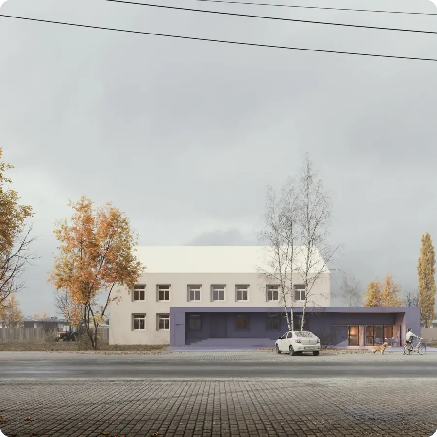 Молодежный центр в Новой Усмани, 500 м²