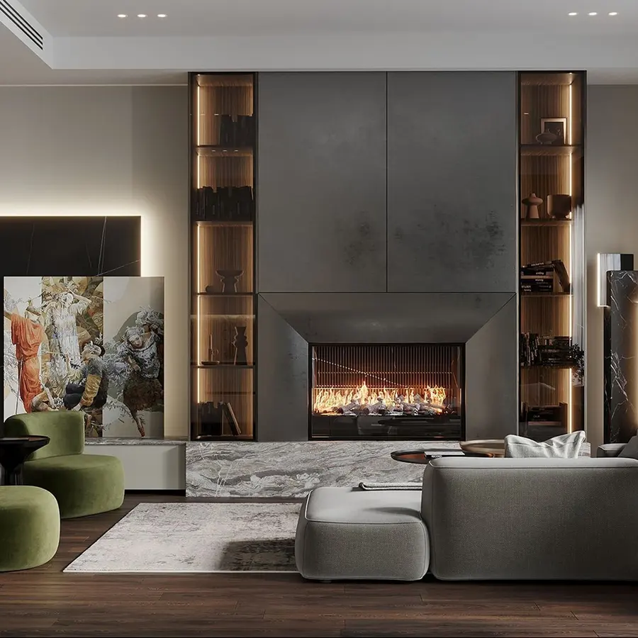 Design project for a developer | Turnkey interiors for a residential complex | Red Robot Project. REDROBOTPROJECT