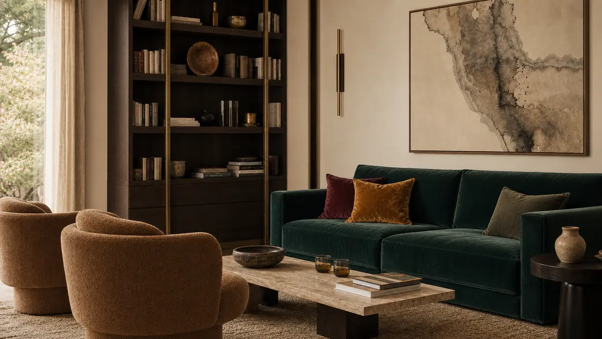Living room interior of a Modern House private residence